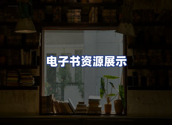 电子书资源展示